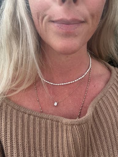 Baroque Pearl Necklace thumbnail 1