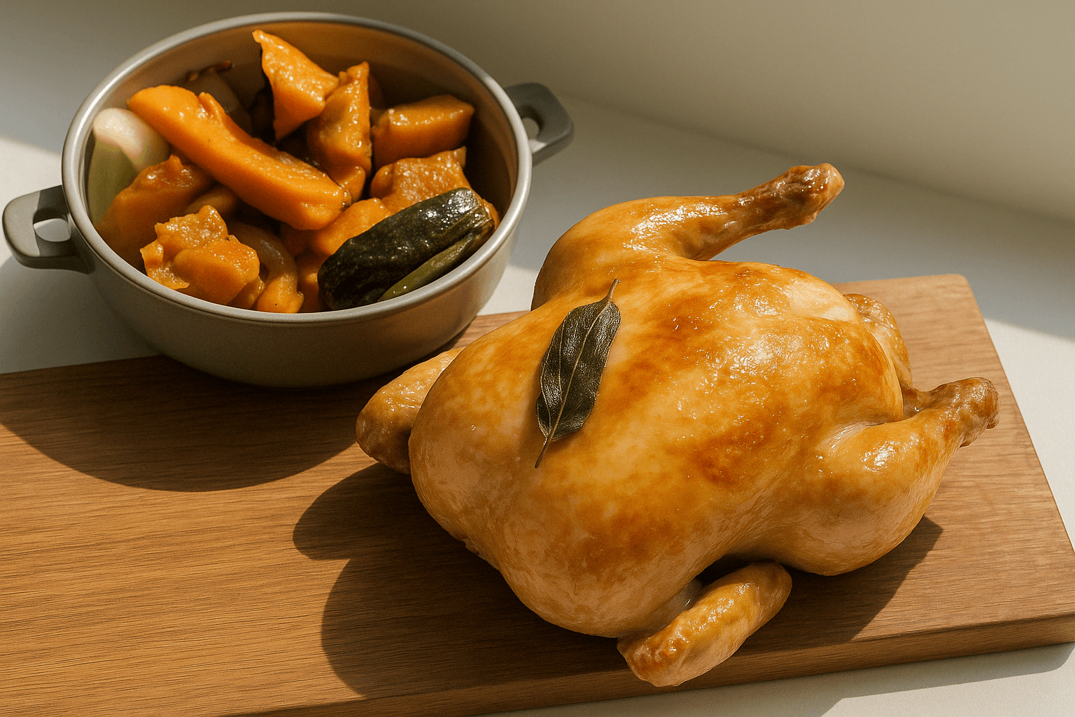 Perfect Gut-Friendly Roast Chicken & Golden Broth