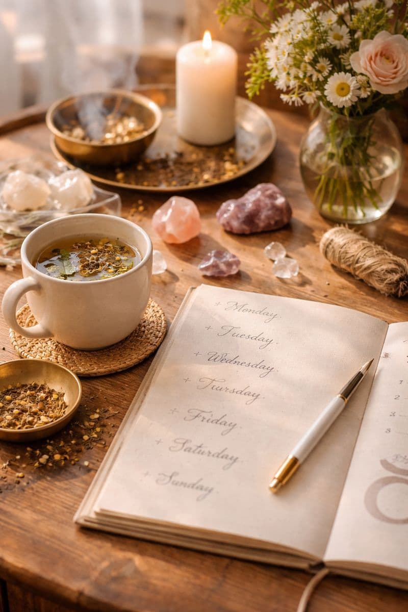 The Days of the Week as Planetary Rhythms